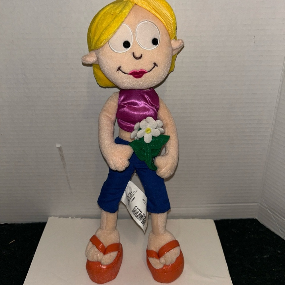 Lizzie McGuire Doll Plush Rare Toy Figure Stuffed Show Movie Disney Hilary Duff